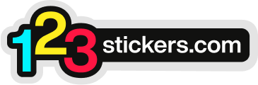 123 Stickers Logo